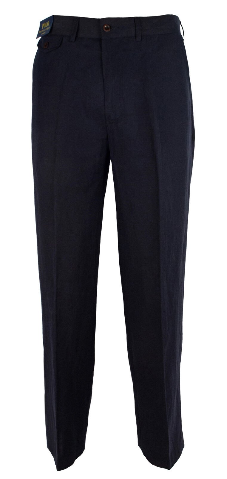 Polo Ralph Lauren Men's Linen Blend Classic-Fit Flat Front Pants-AN-34Wx32L