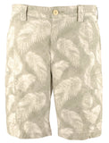 Pantalones cortos Tommy Bahama de corte clásico Tonga Fronds con parte delantera plana, talla Tea Leaf 30