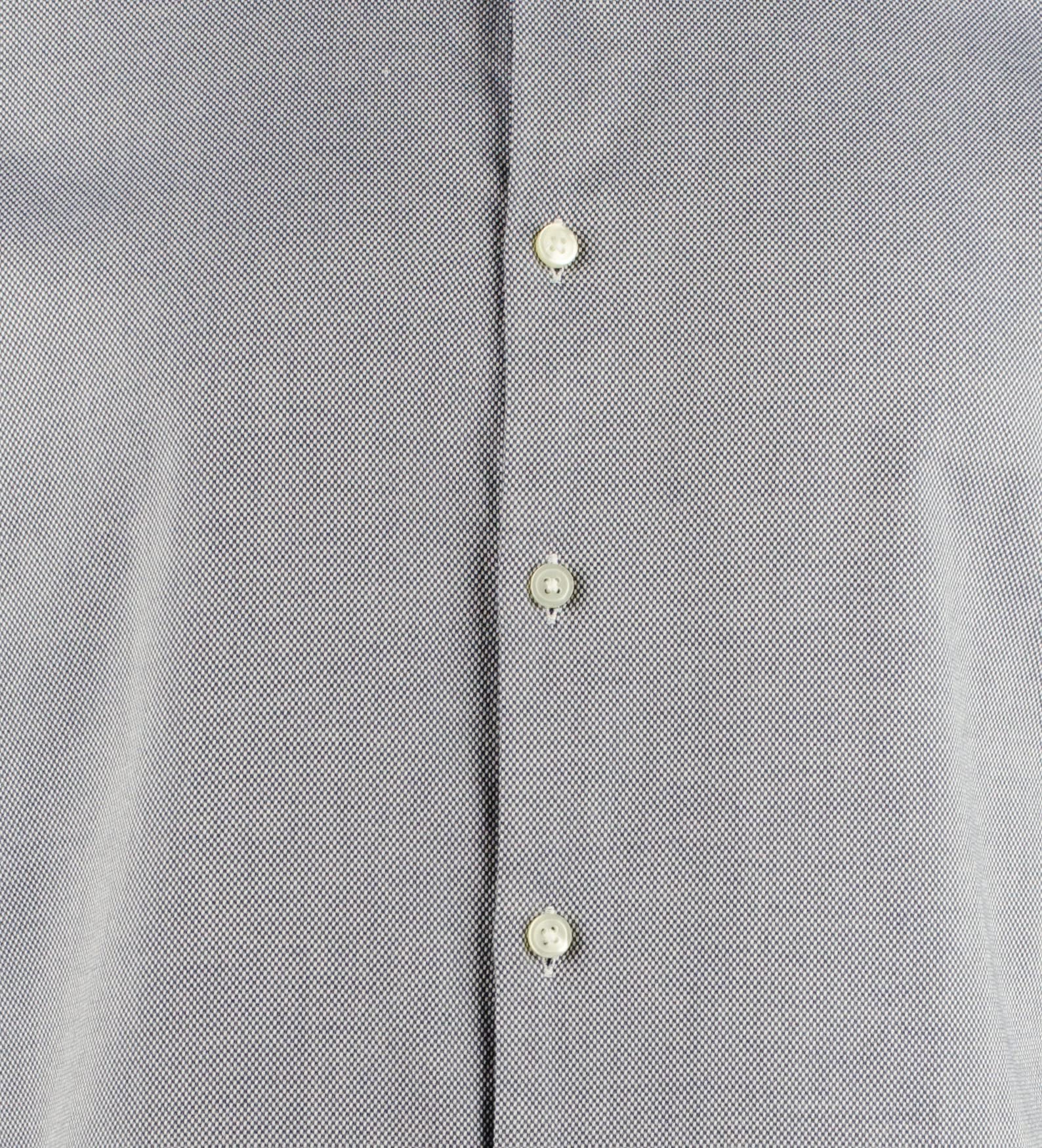 Hugo Boss Men's Lukas Regular Fit Plaid Long Sleeve Shirt Large Dark Blue