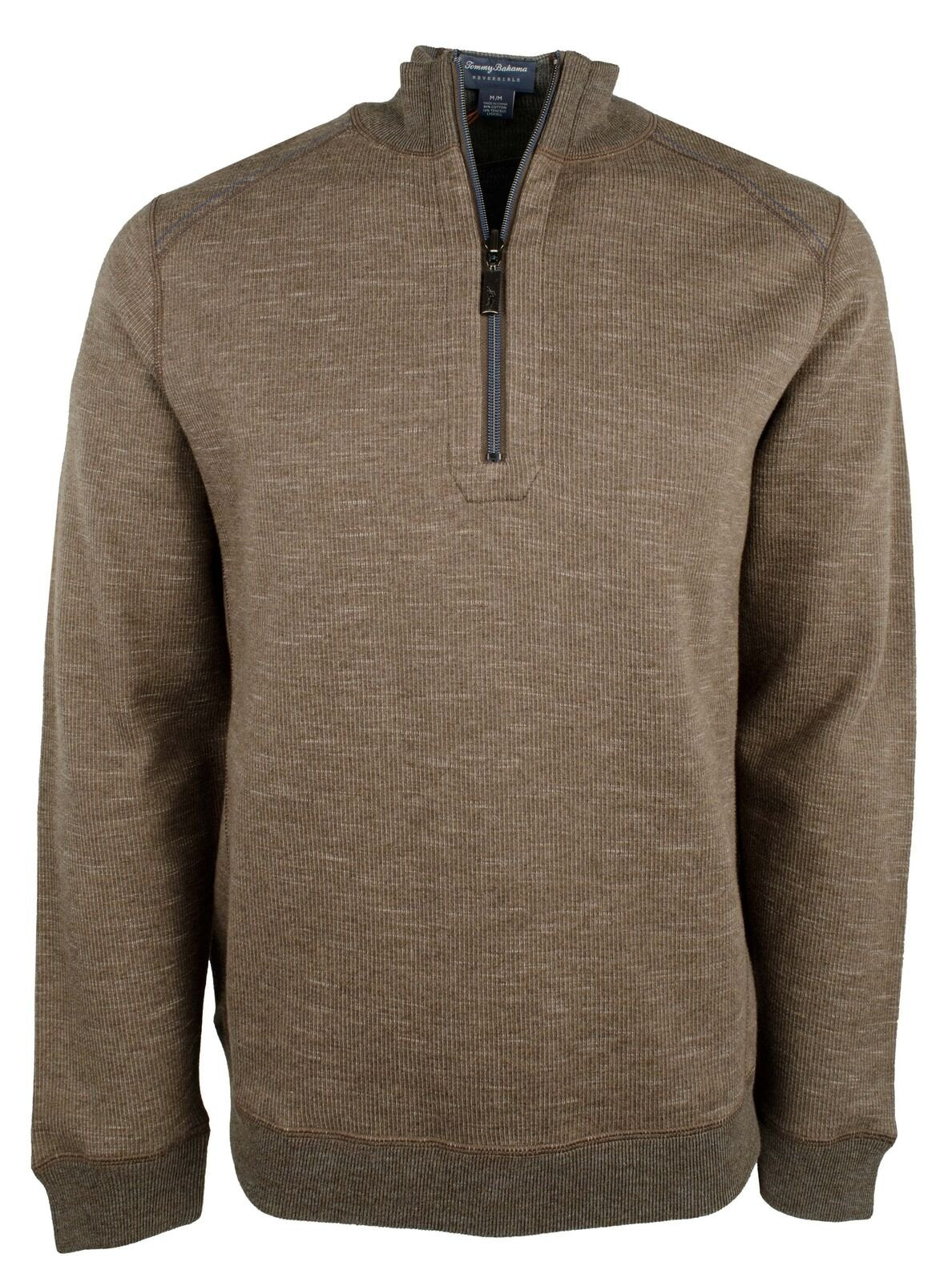 Customer Return Tommy Bahama Men's Flipsider Half Zip Reversible