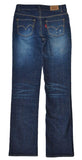 Levi's Girl's Adjustable Inside Waistband Slim Straight Stretch Jeans