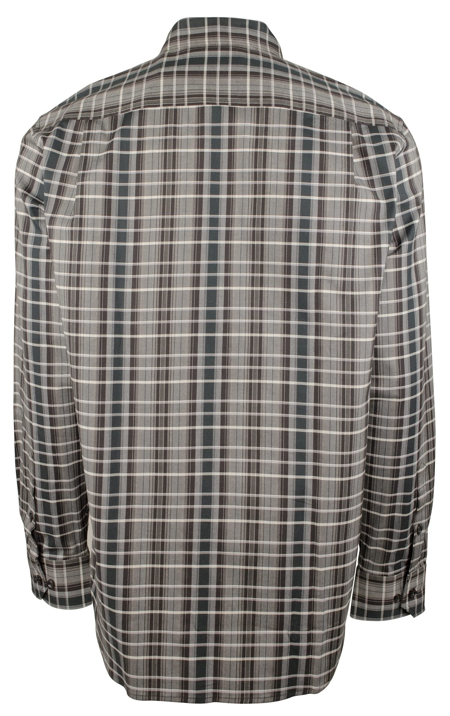 Tommy Bahama Men's Lazlo Plaid Long Sleeve Shirts Night Cap Small