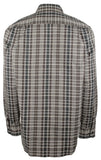 Tommy Bahama Men's Lazlo Plaid Long Sleeve Shirts Night Cap Small