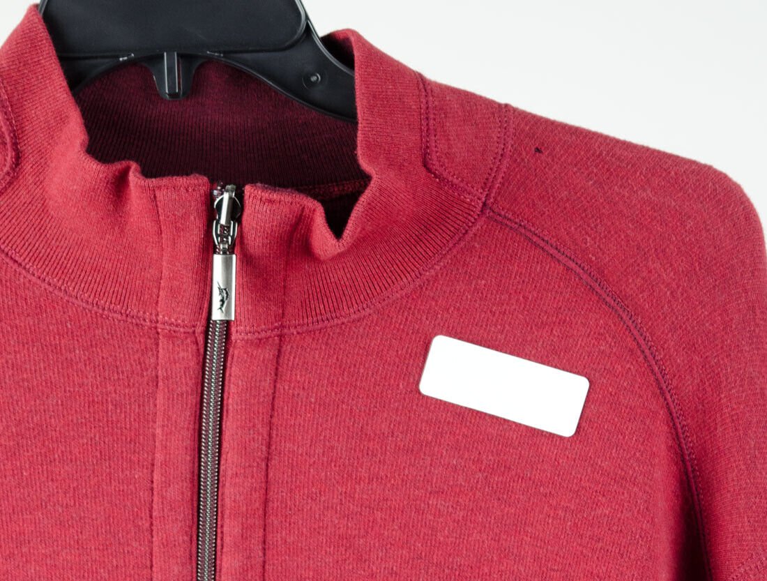 Müşteri İadesi Tommy Bahama Erkek BigTall Çift Taraflı Klasik Yarım Fermuarlı