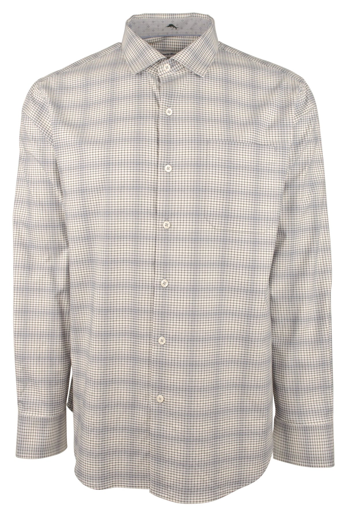 Camisa de manga larga con degradado óptico para hombre de Tommy Bahama, multicolor mediano