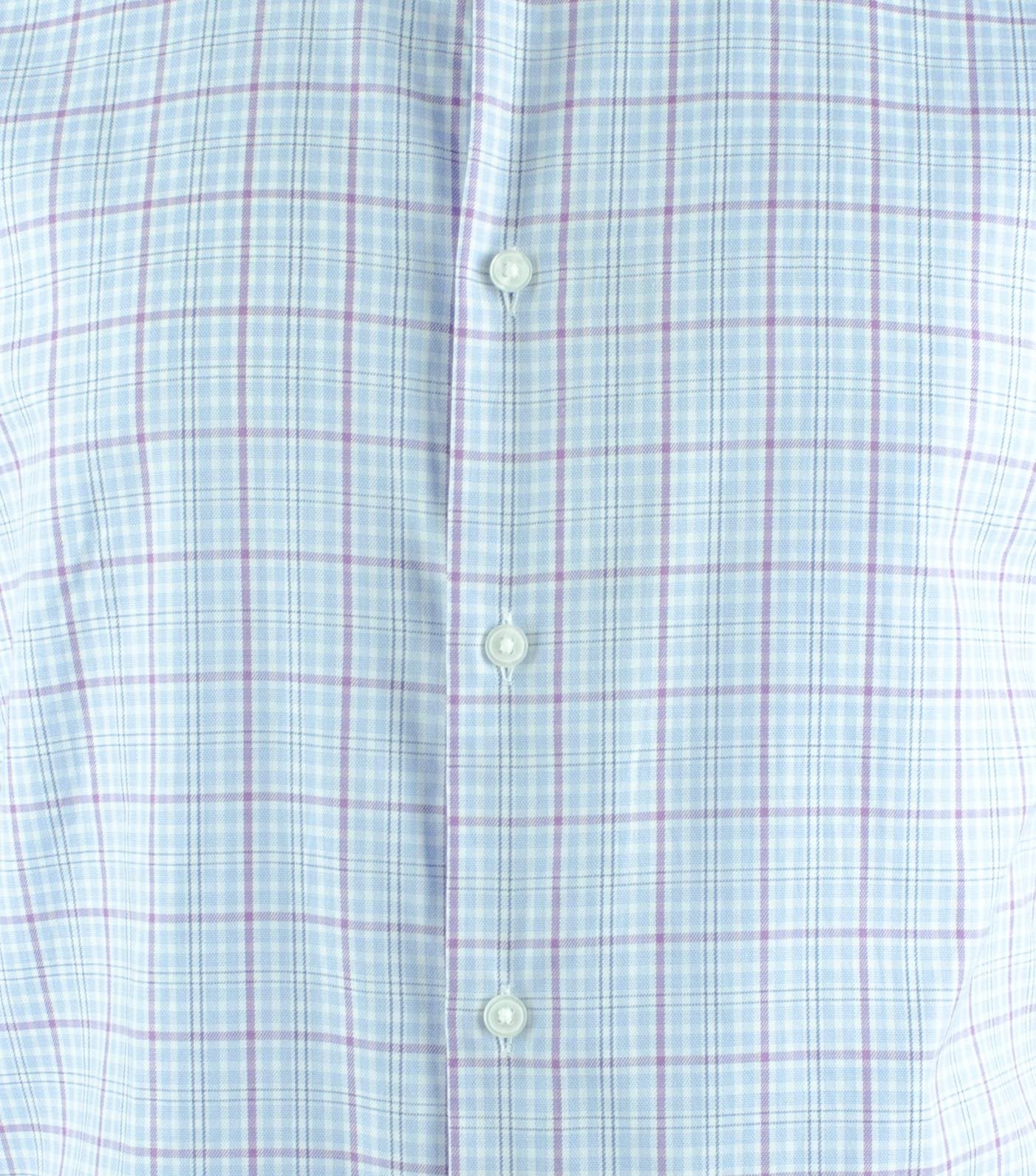 Hugo Boss Men's Enzo Plaid Regular Fit Long Sleeve Button Down Shirt 16.5-32-33 Dark Pink