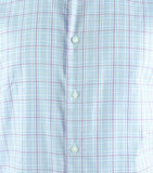 Hugo Boss Men's Enzo Plaid Regular Fit Long Sleeve Button Down Shirt 16.5-32-33 Dark Pink