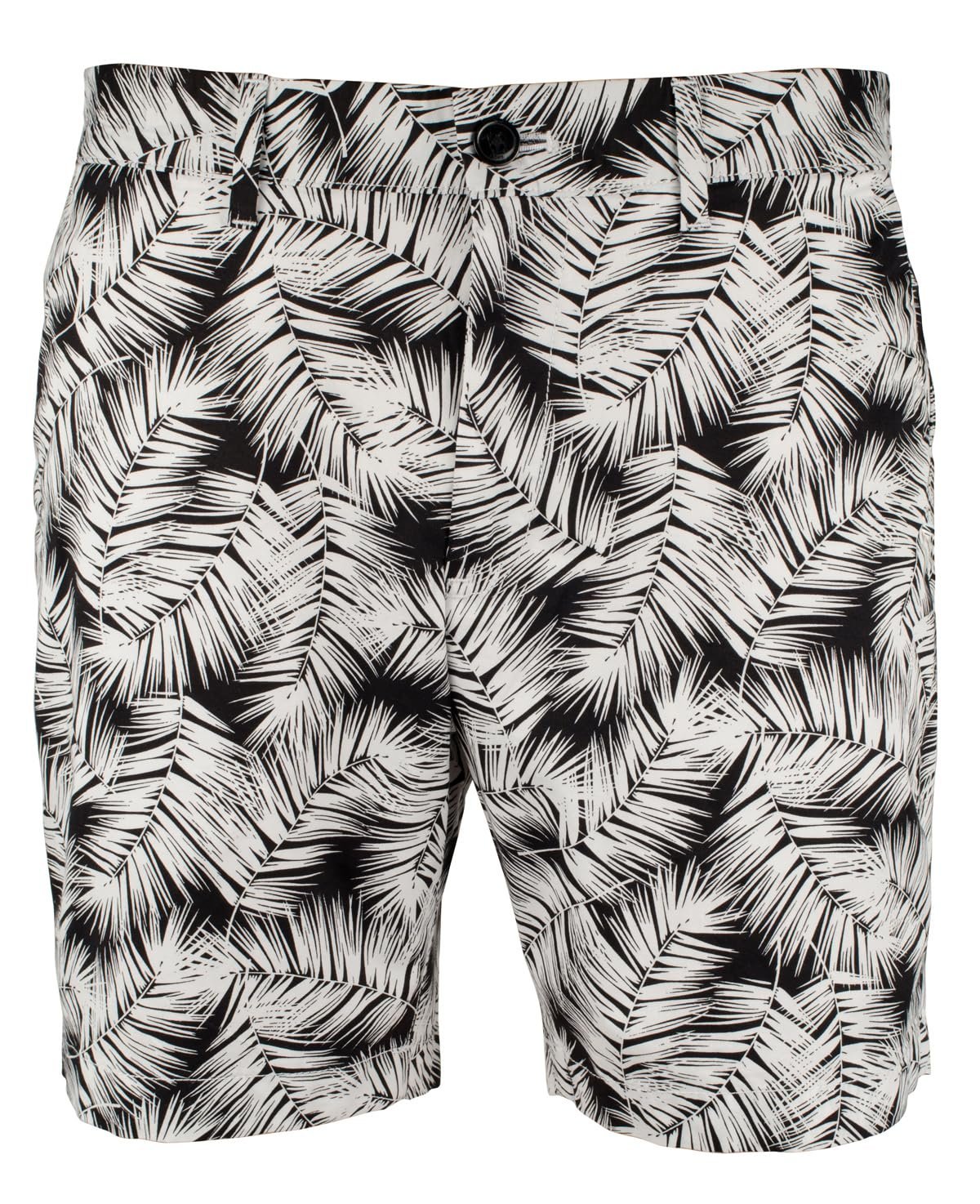 Michael Kors Men's Palm Print Poplin Shorts