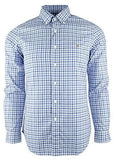 Polo Ralph Lauren Men's Checkered Luxury Oxford Long Sleeve Shirt B S