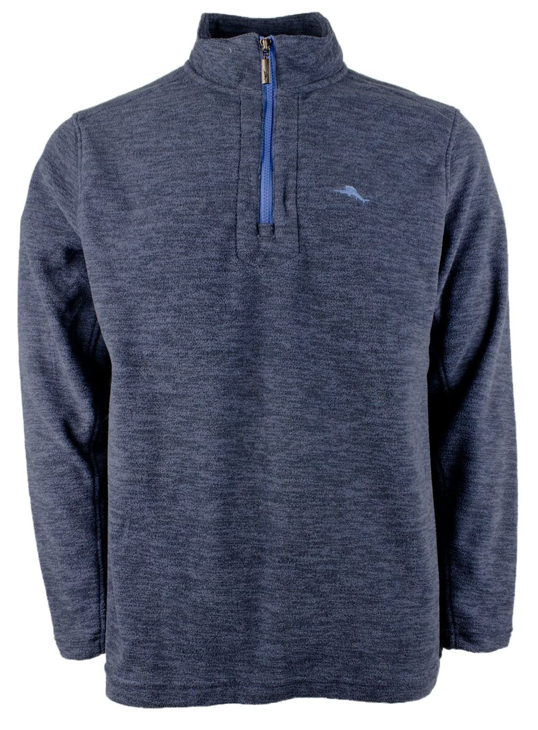 Tommy Bahama Men's Big & Tall Cloud Peak Half Zip Sweatshirt.-OD-LT