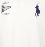 Men's Classic Fit Big Pony Short Sleeve Polo Shirt Wht XXL