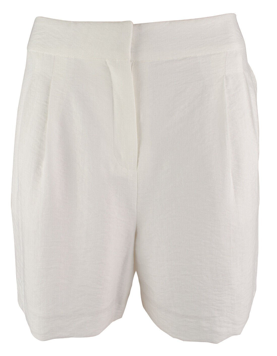 Vince Camuto Women's Summer Heat Solid Pull On Shorts Ivory 6