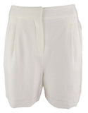 Vince Camuto Women's Summer Heat Solid Pull On Shorts Ivory 6