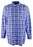 POLO RALPH LAUREN Men's Big & Tall Classic Fit Long Sleeve Plaid Stretch Poplin Shirt 3XLT Multi