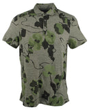 Customer Return Michael Kors Men's Floral Fatigue Polo Shirt-F-S