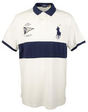 Men's Classic Fit PRL Yacht Club Polo Shirt XX-Large White Multi