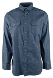 Southern Tide Men's Straight Shooter Button Down Shirt True Navy