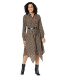 Michael Kors Delicate Paisley Hank Dress Sienna XS