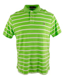 Polo Ralph Lauren Men's Custom Fit Short Sleeve Striped Terry Polo Shirt CLm