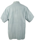 Customer Return Tommy Bahama Men's Silk Short Sleeve Button up Shirt-XL