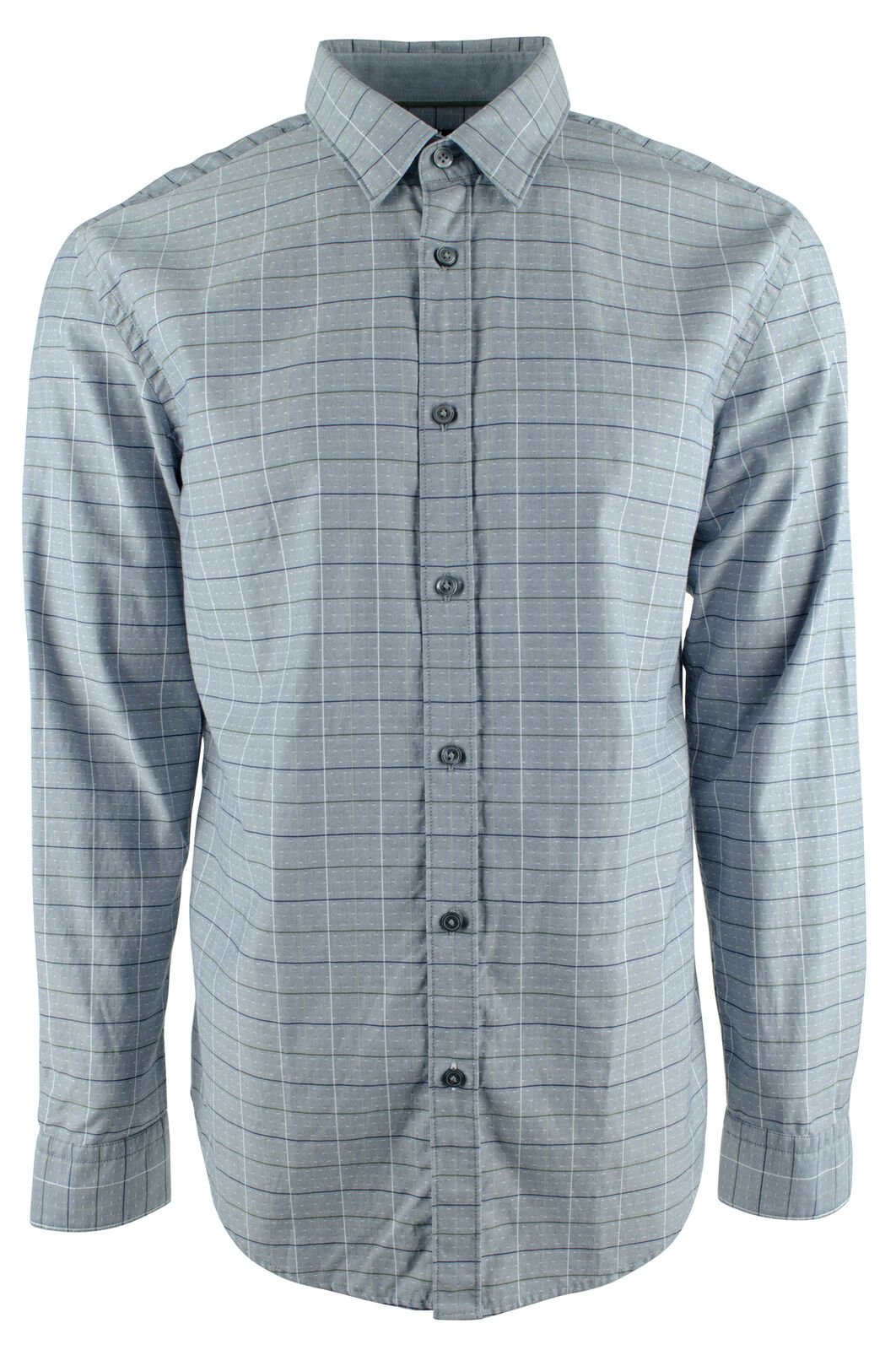 Hugo Boss Men's Ronni Slim Fit Long Sleeve Shirt OGrn XXL