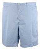 Men's Big and Tall Classic Fit Shorts-BLU-52B Blue