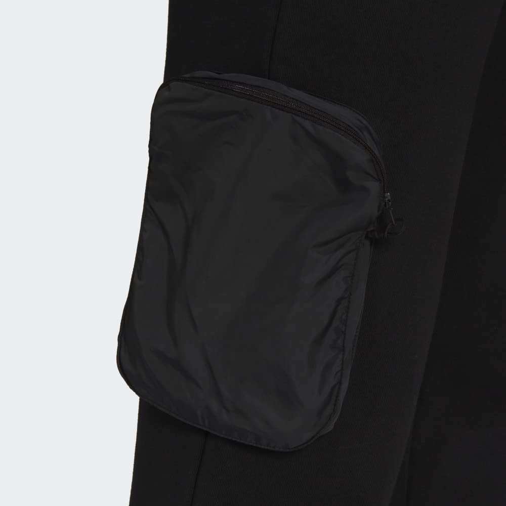 Adidas Men's Regular Fit Q4 Cargo Jogger Sweatpants X-Small Black