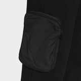 Adidas Men's Regular Fit Q4 Cargo Jogger Sweatpants X-Small Black