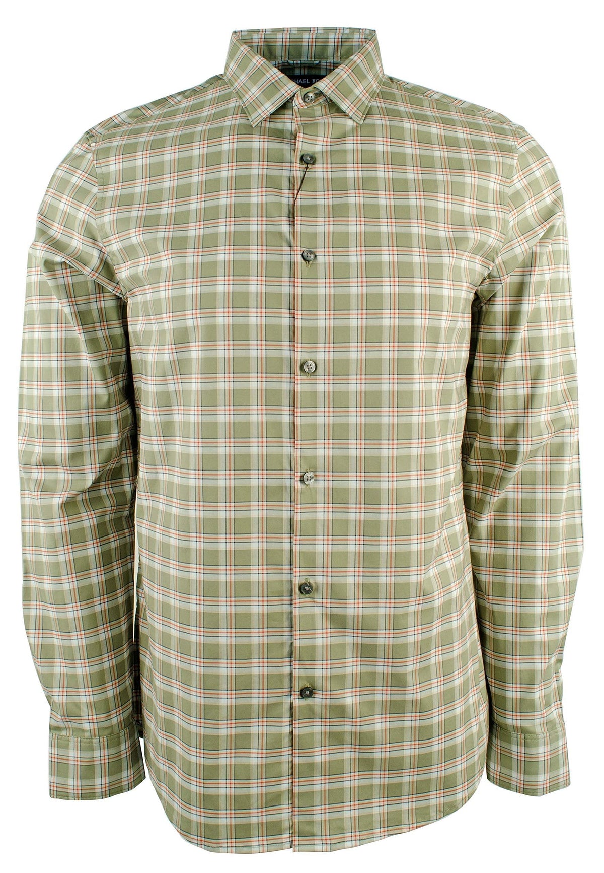 Michael Kors Men's Slim Fit Stretch Long Sleeve Shirt