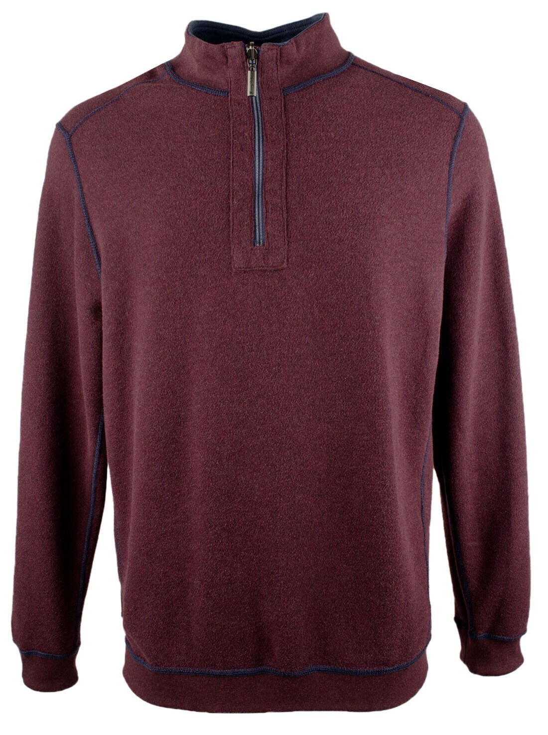 Tommy Bahama Men's Big & Tall Flipshore Half Zip Reversible Pullover Sweatshirt 3XLT