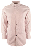 Hugo Boss Men's Mano Sharp Fit Easy Iron Long Sleeve Shirt 16.5 (34-35) Bright Red