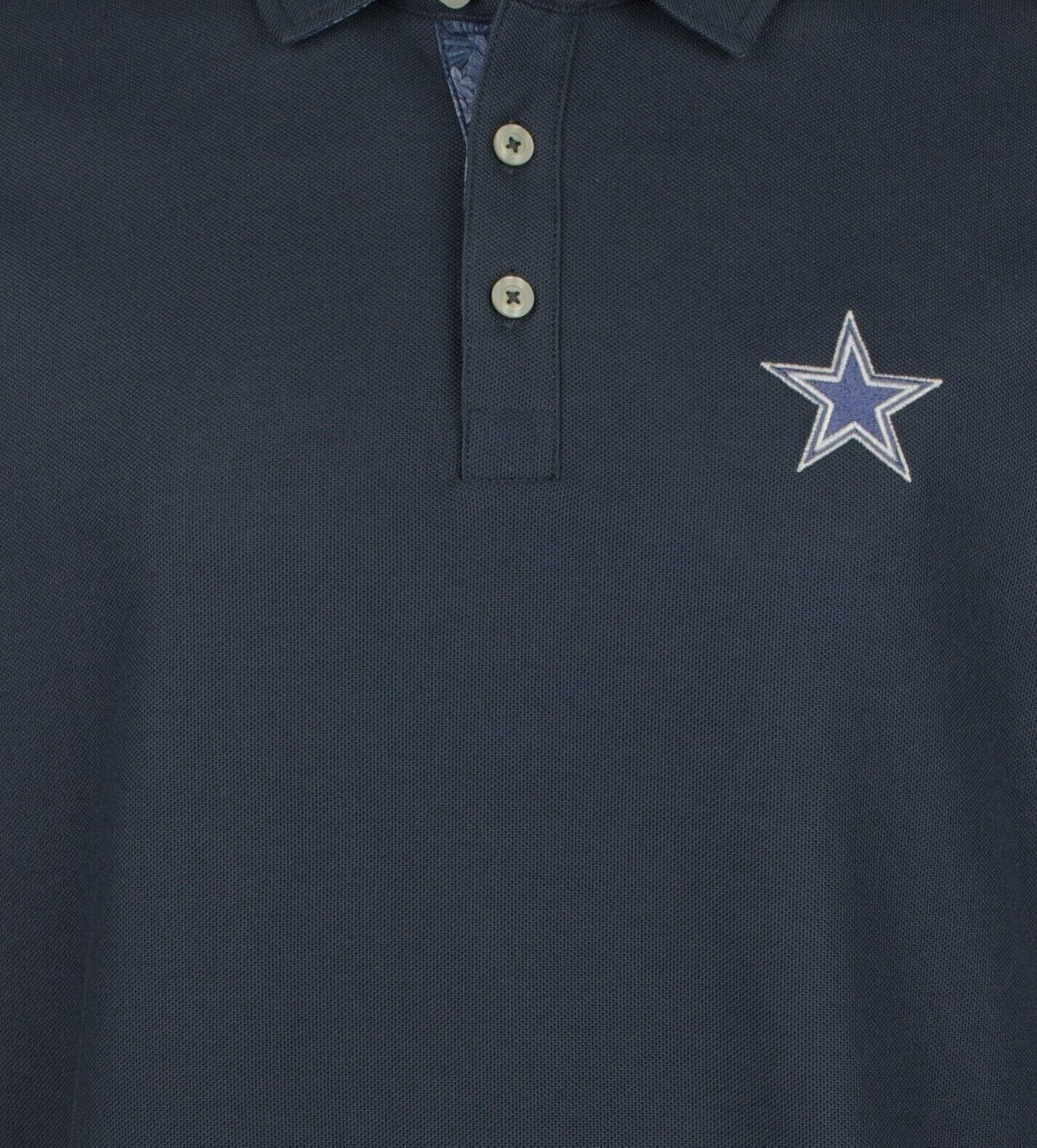 Tommy Bahama Men's NFL Cowboys Emfielder Short Sleeve Polo Shirt