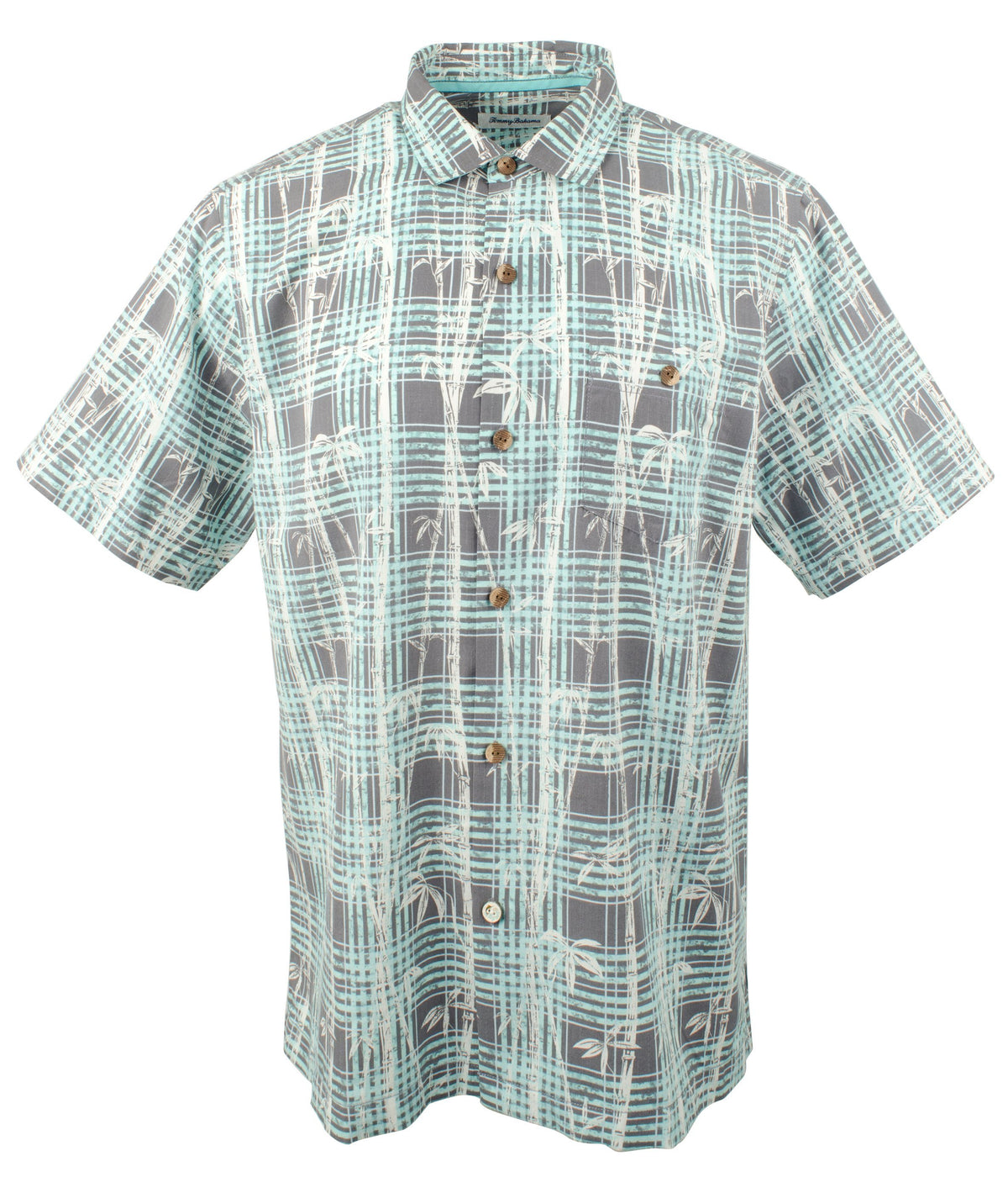 Camisa de manga corta Tommy Bahama Island Zone para hombre, talla pequeña