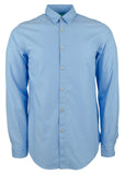 Men's Green Label C-Bustai Regular Fit Patterned Shirt-B-XL Blue