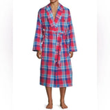 Polo Ralph Lauren Men's  Cotton Woven Plaid Robe