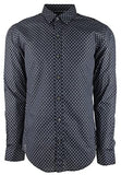 Hugo Boss Men's Big & Tall Robbie Long Sleeve Button Down Shirt 2XL Dark Blue