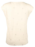 Tommy Bahama Women's Linnea Twist Sleeve Palm Tree T-Shirt Ccnt X-Small