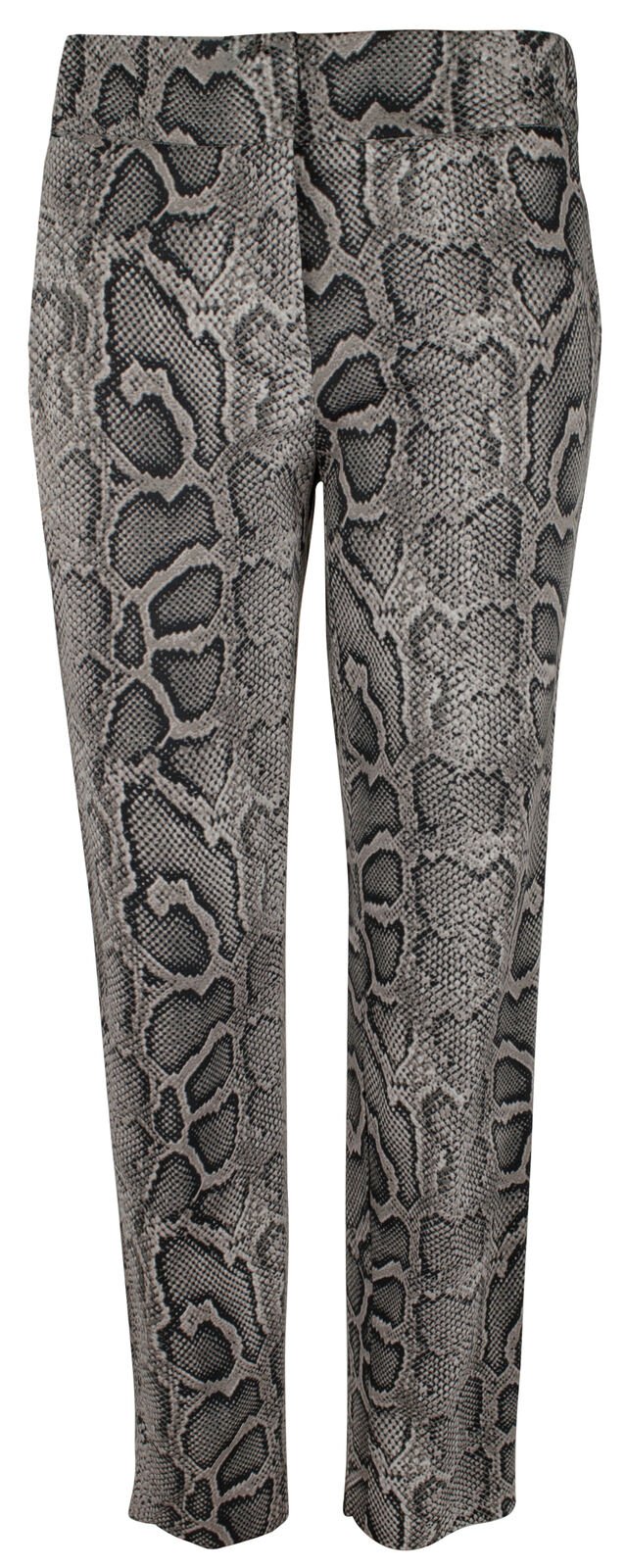 Michael Kors Women's Plus Size Snakeskin Print Stretch Twill Pants