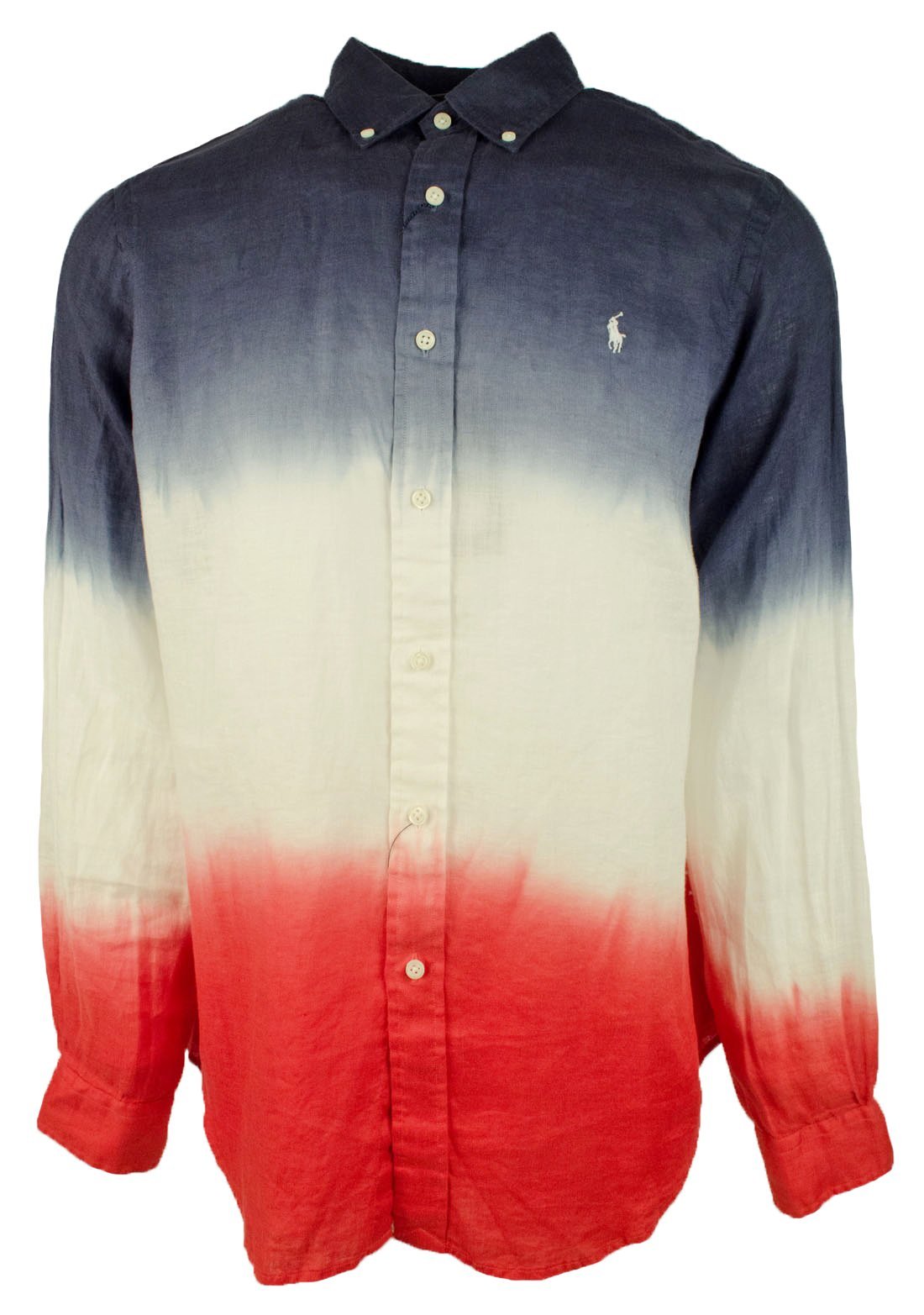 Ralph Lauren Men's Ombre Long Sleeve Shirt
