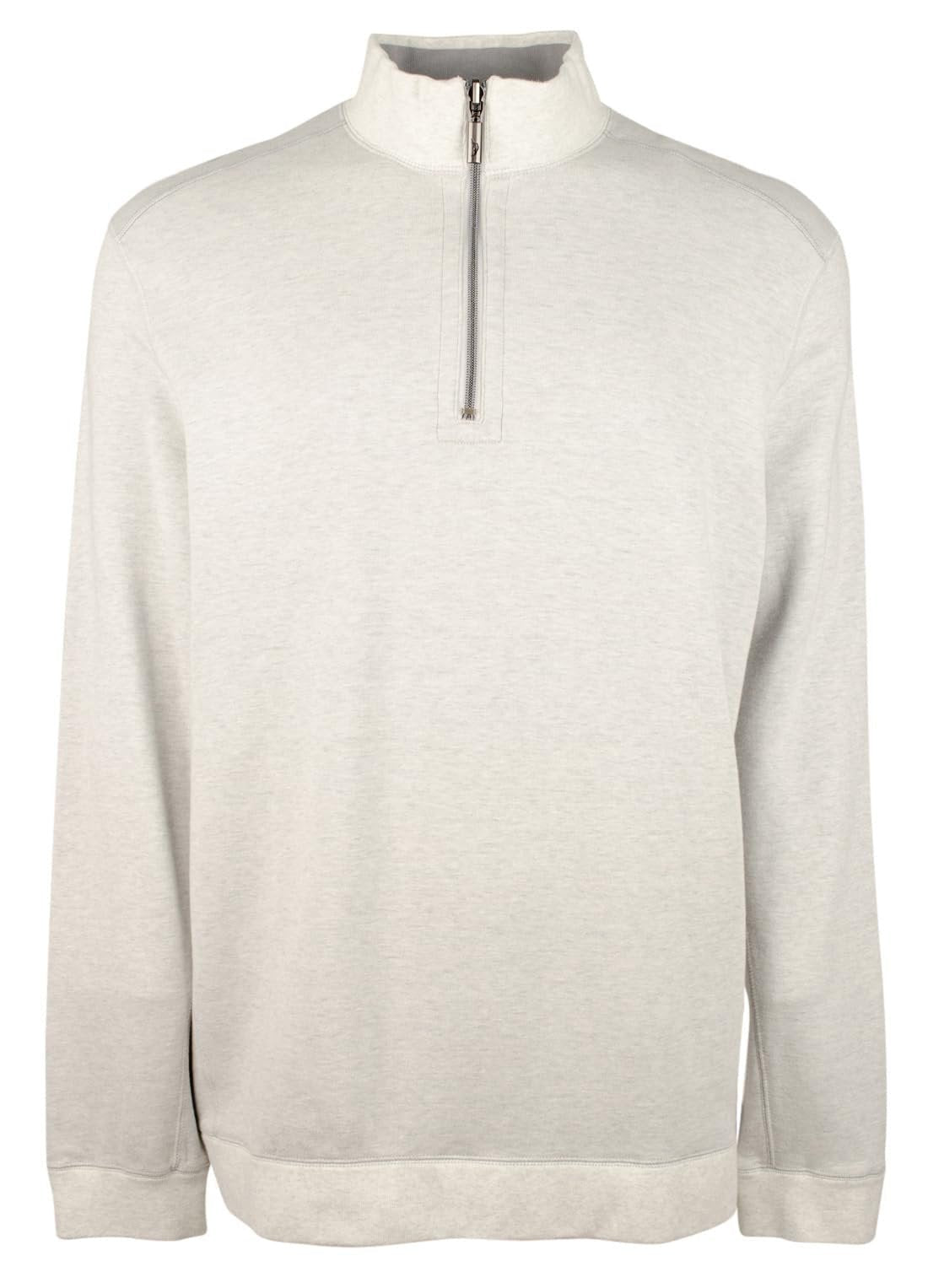 Tommy Bahama Sudadera reversible con media cremallera Flip Coast para hombre, talla 2XL