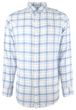 Men's Hemp Blend Headl and Moultrie Plaid Sport Shirt BB S