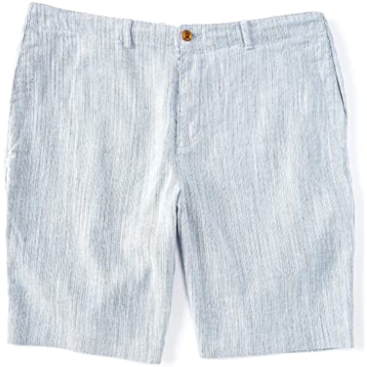 Tommy Bahama Men's Harbor Herringbone Stretch-Linen 10" Inseam Short (Chambray, Small)