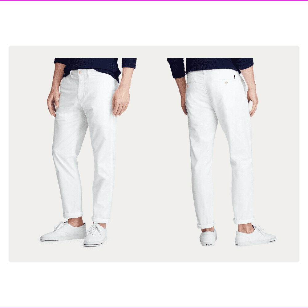 Men's Stretch Straight Fit Chino Pants W 34WX34L