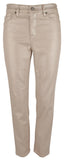 Tommy Bahama Women's Metallic High Rise Ankle Jean Style Pants 2 Balboa Mist