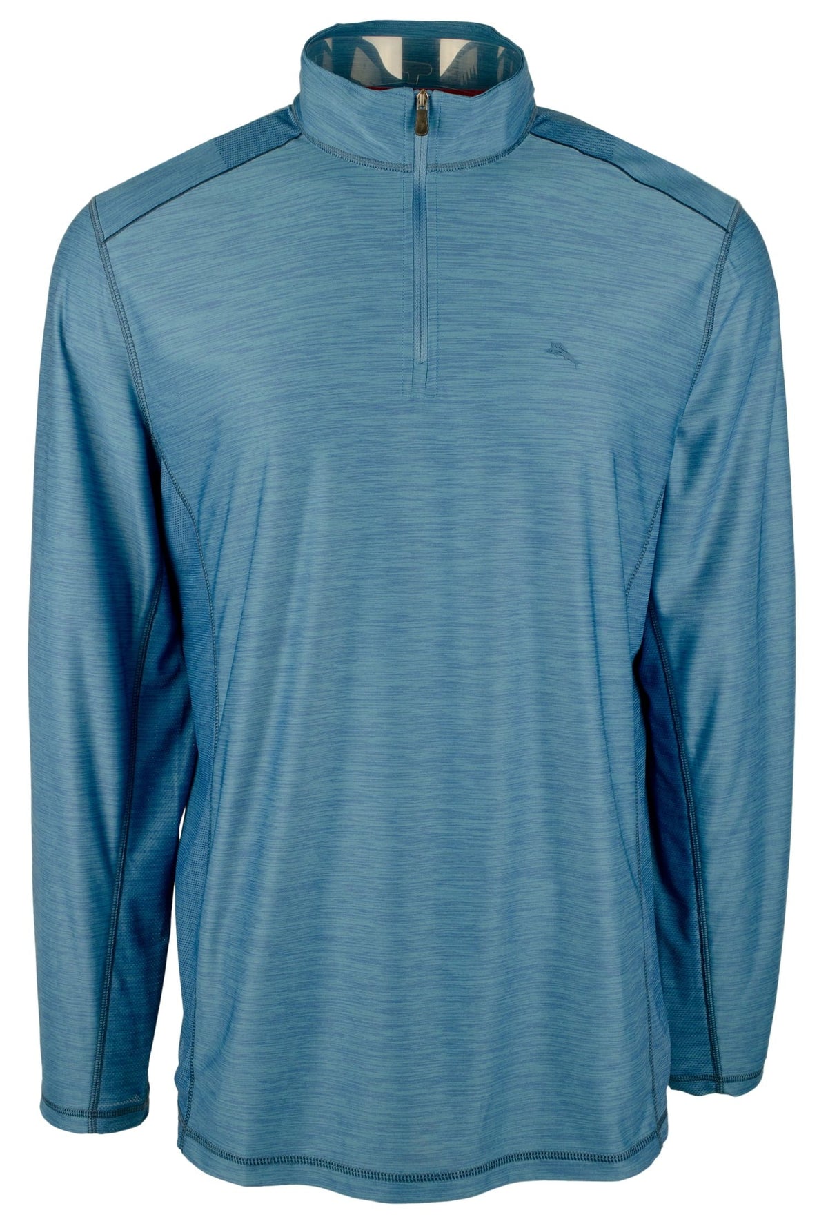 Men's Palm Coast Half Zip Long Sleeves Shirt-MB-Medium