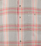 Tommy Bahama Men's Long Sleeve Canyon Beach Unwind Check Flannel Shirt Asheen