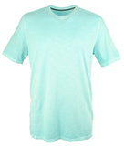 Tommy Bahama - Camiseta Suncoast Shores con cuello en V para hombre, talla grande, talla 2XL, azul, para fiesta en la piscina