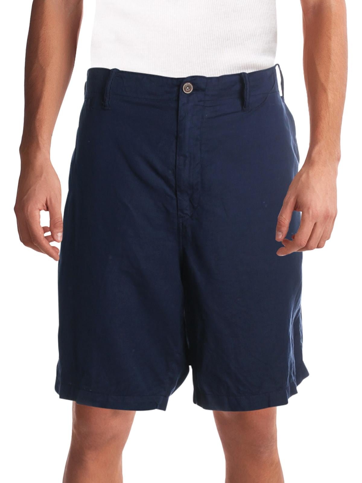 Polo Ralph Lauren Mens Linen Blend Classic Fit Casual Shorts