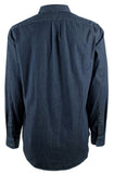 Michael Kors Men's Denim Slim Fit Long Sleeve Shirt