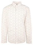 Michael Kors Men's Cotton Slim Fit Long Sleeve Shirt Snn XX-Large